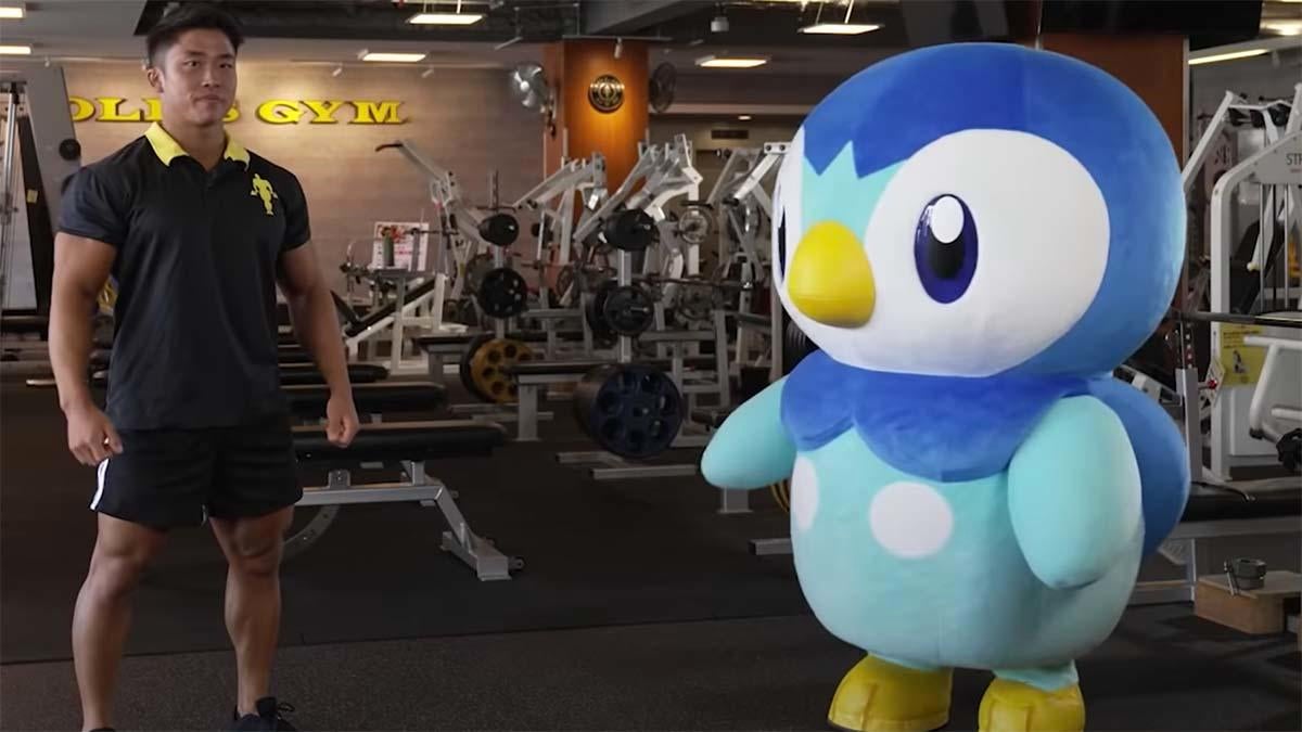 Piplup dostaje Swole w nowych filmach treningowych Pokemon