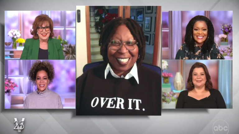 'The View' Checks in on Whoopi Goldberg as She Sits out Amid COVID Diagnosis