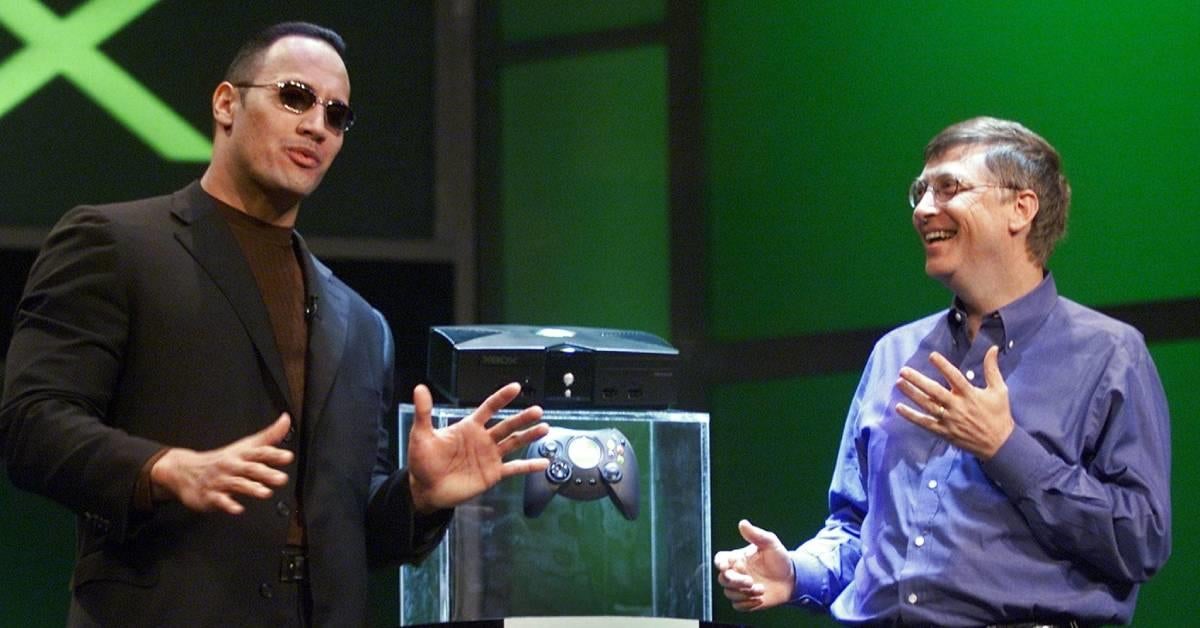 The Rock Reflects on Introducing The Original Xbox With Bill Gates