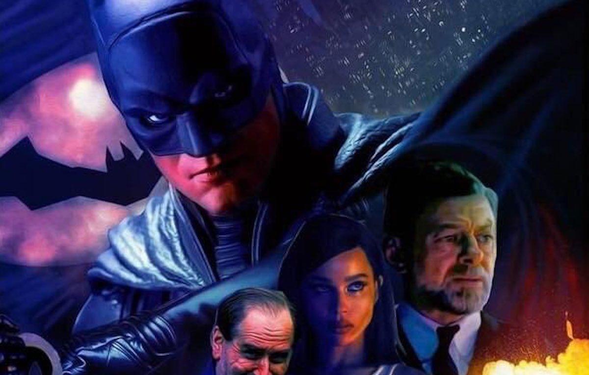 The Batman Fan Makes Batman Forever Poster Homage