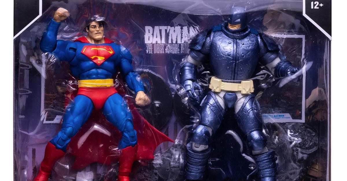 The Dark Knight Returns Superman vs Batman DC Multiverse 2-Pack Is up for  Pre-Order