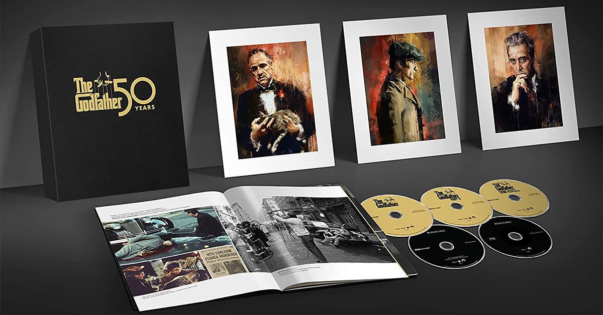 The Godfather 50th Anniversary Trilogy 4K Bluray Box Set Has Arrived