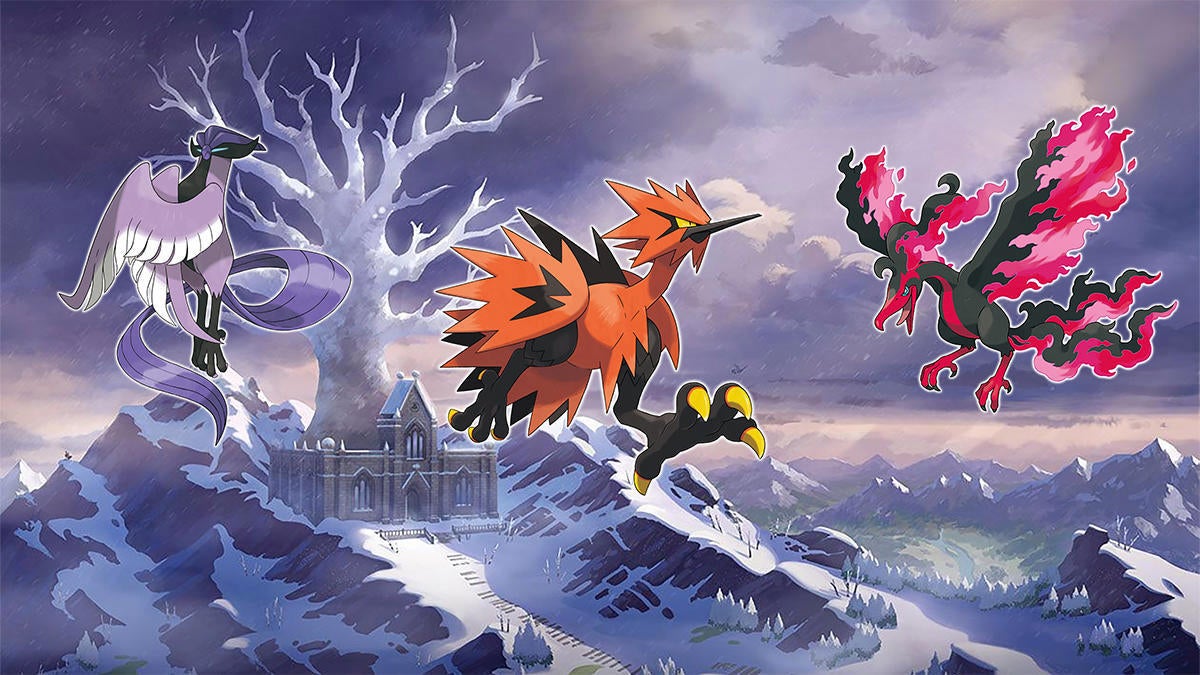 Pokemon Sword and Shield Is Giving Away Shiny Galarian Legendary Birds
