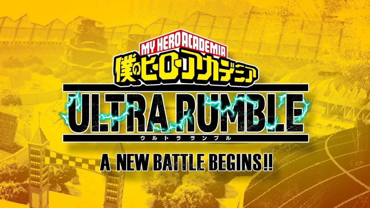 My Hero Academia Battle Royale Called Ultra Rumble Announced
