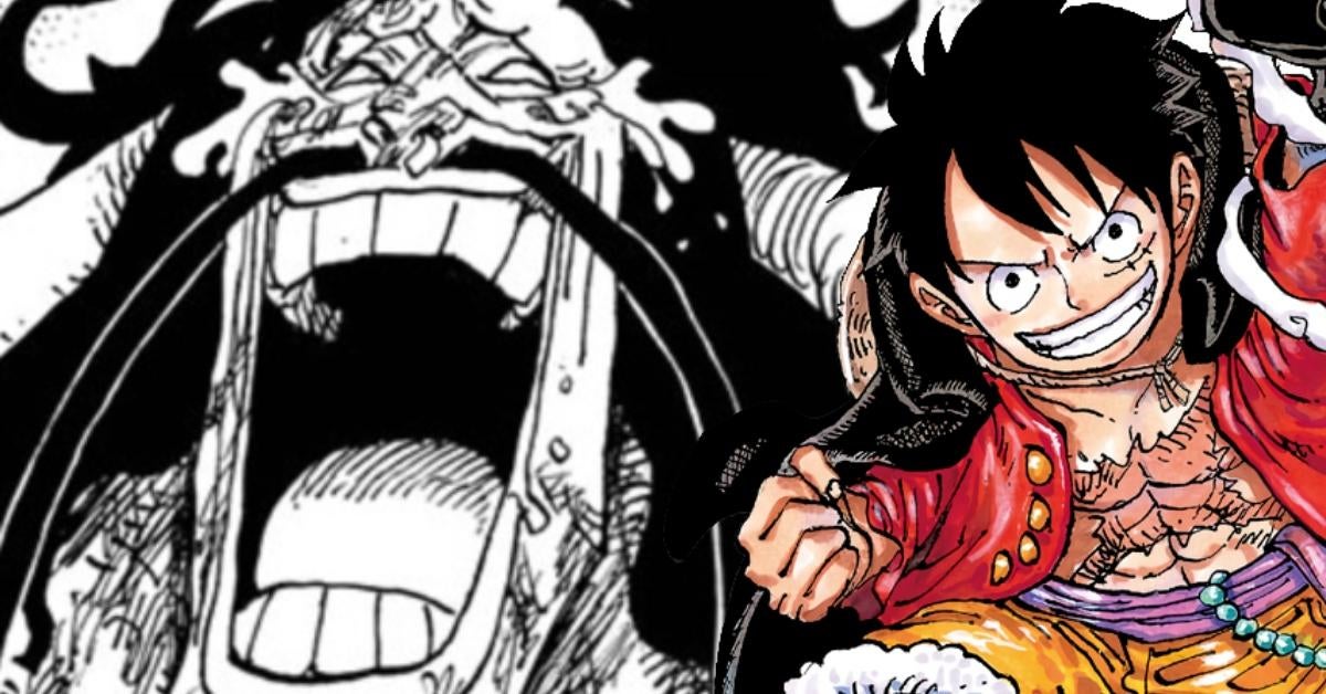 В каких сериях луффи дерется с кайдо. Luffy vs Kaido. One piece 1051.