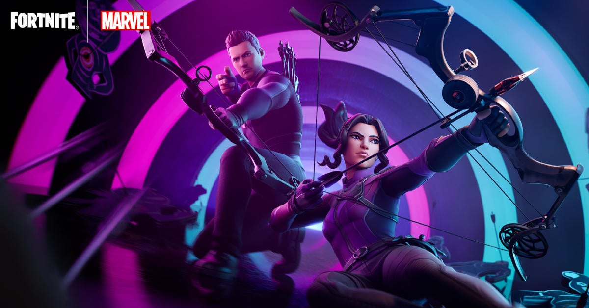Fortnite S Hawkeye Skins And Cosmetics Are Now Live