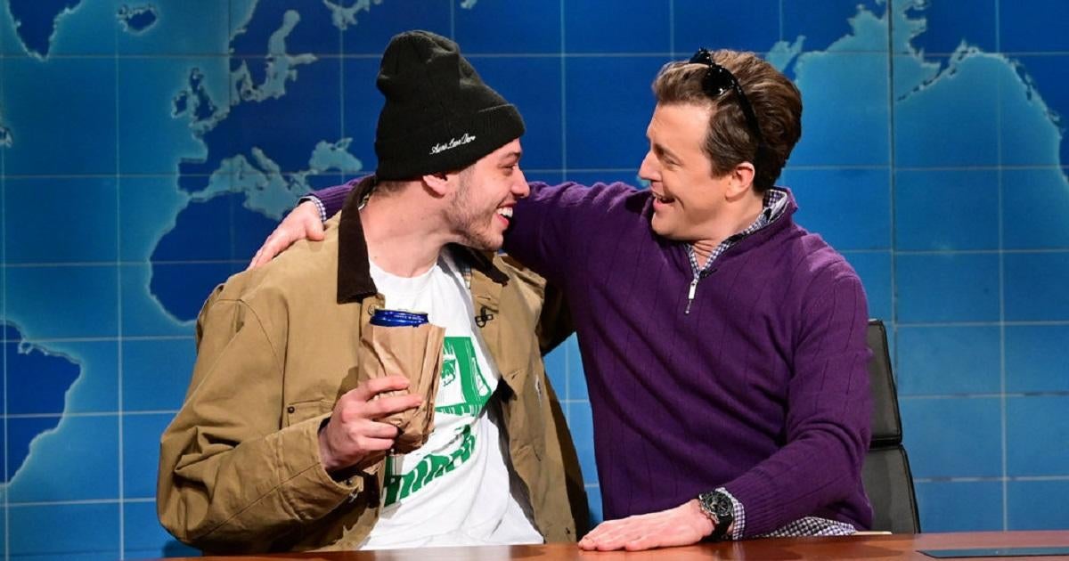 Pete Davidson Can't Stop Laughing During Weekend Update Segment on Staten Island Ferry Purchase.jpg
