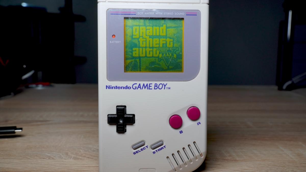 Here's Grand Theft Auto 5 Being Played With a Game Boy - ComicBook.com