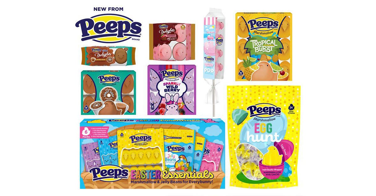 Peeps Launching New Lineup of Easter Treats