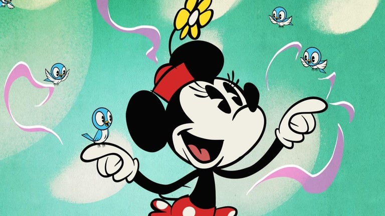 Minnie Mouse Trades Her Famous Polka Dot Dress for Pantsuit