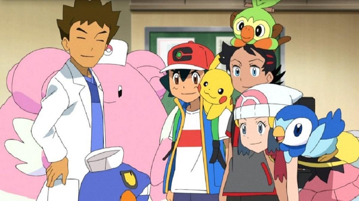 Brock and Dawn's Pokemon (Including Ash Ketchum) 