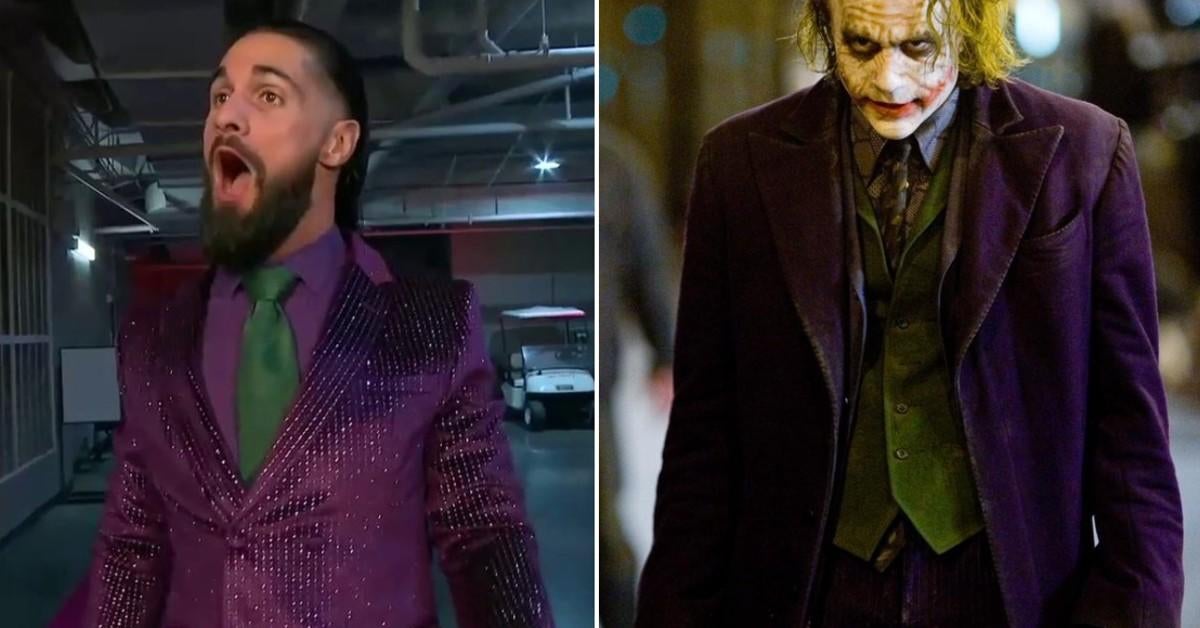 Seth Rollins Pulls Off A Stunning Joker Costume On Wwe Smackdown