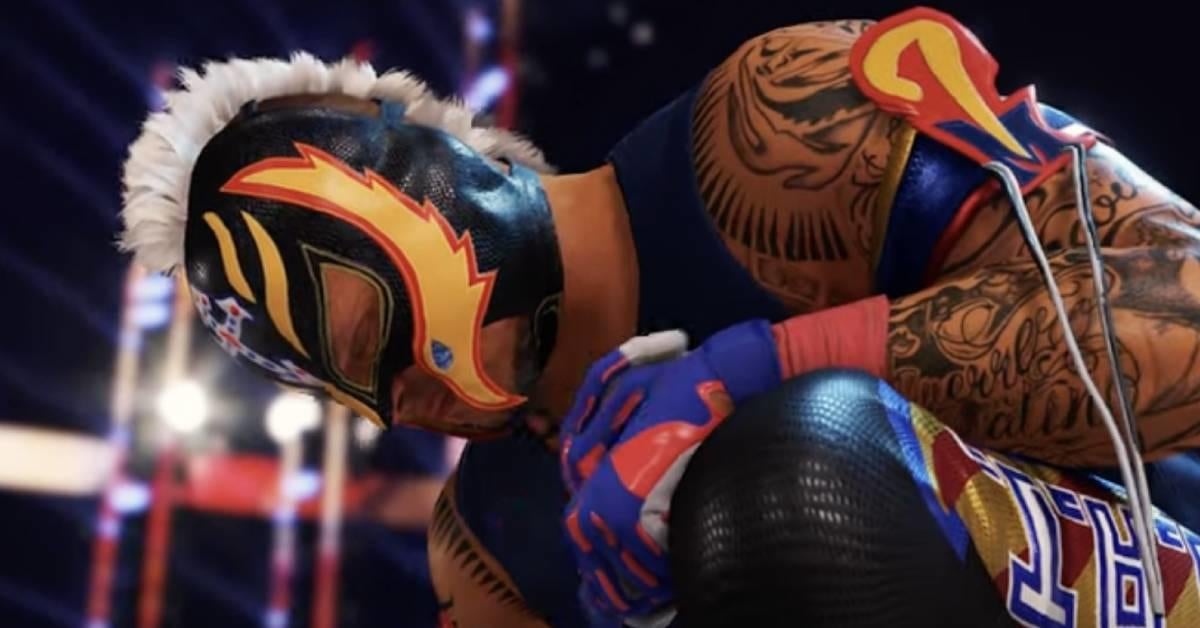 First look at the cover of WWE 2K22 featuring Rey Mysterio