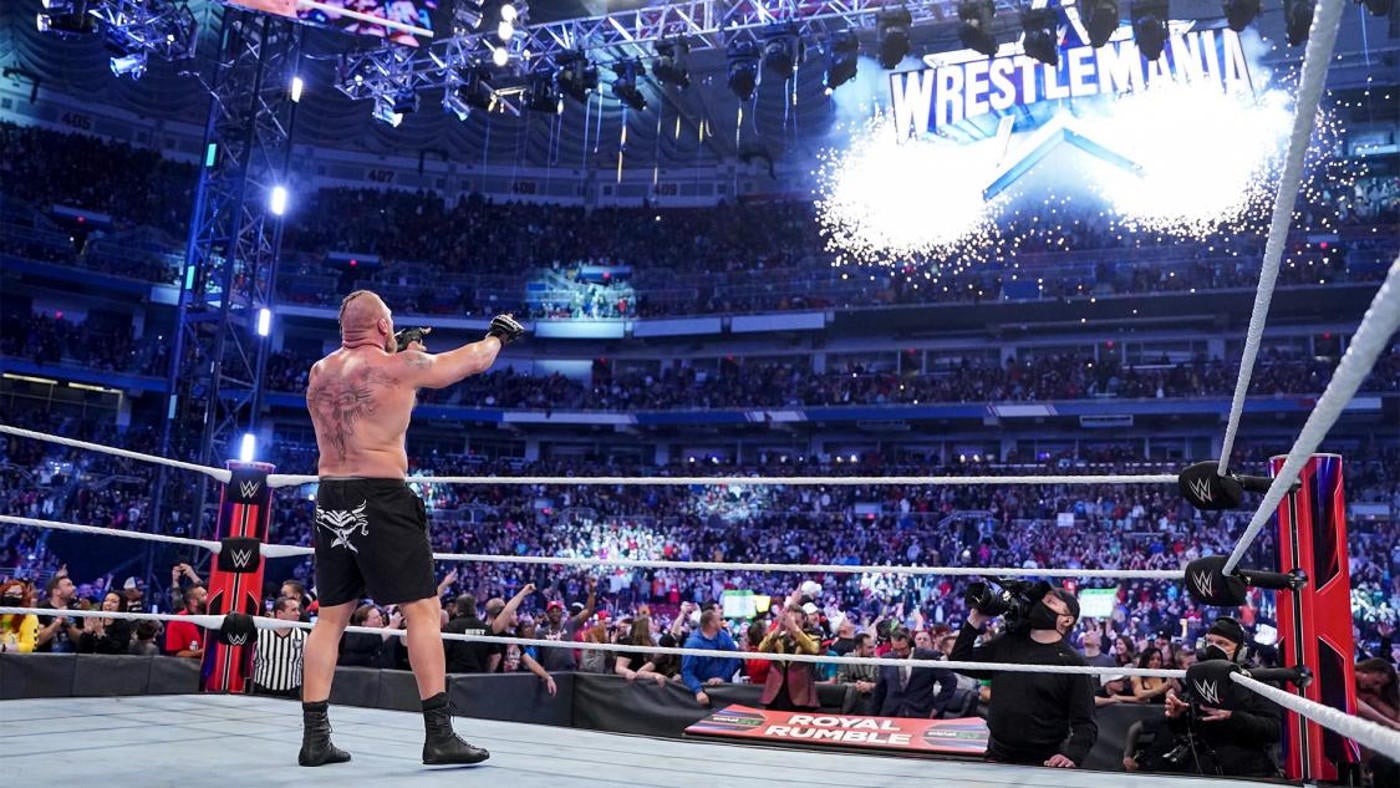 2022 WWE Royal Rumble results, recap, grades: Brock Lesnar, Ronda Rousey are headed to WrestleMania - CBSSports.com