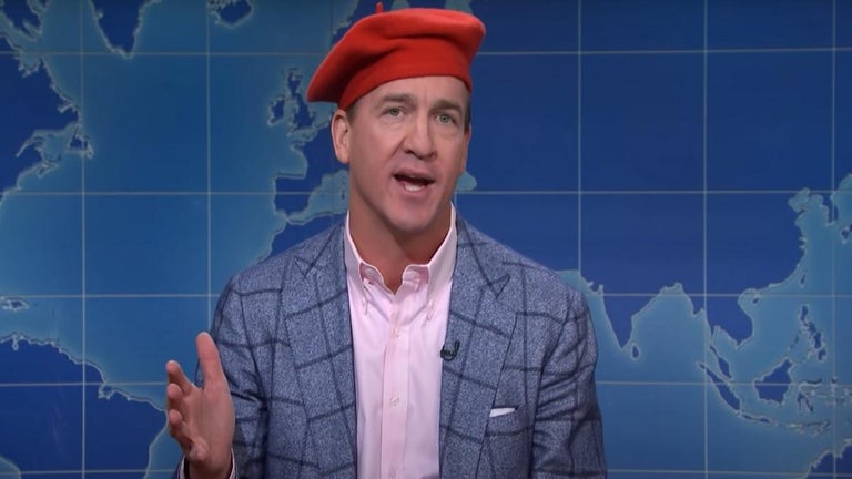 'SNL': Peyton Manning Crashes 'Weekend Update,' Compares Tom Brady's Retirement to 'Emily in Paris'