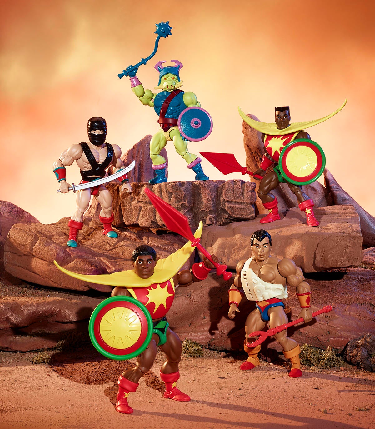 Mattel Announces MOTU Origins Rulers of the Sun Figure Line: Sun