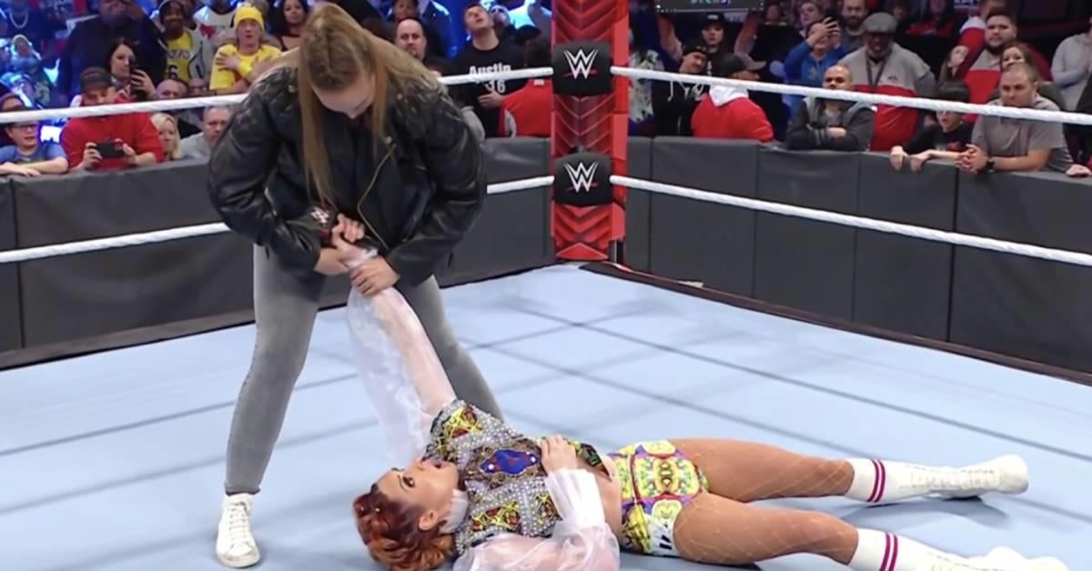 Becky Lynch Reacts To Ronda Rousey's WrestleMania Challenge