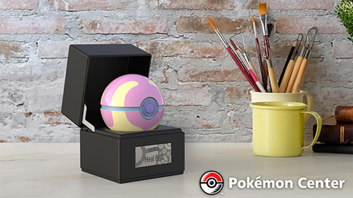 Pokemon Announces More Poke Ball Replicas, Heal Ball Available for Pre