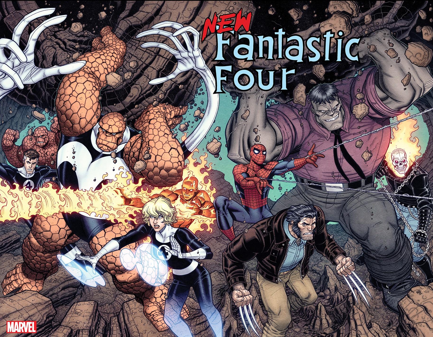 Marvel Bringing Back Spider-Man, Wolverine, Hulk, Ghost Rider as New  Fantastic Four