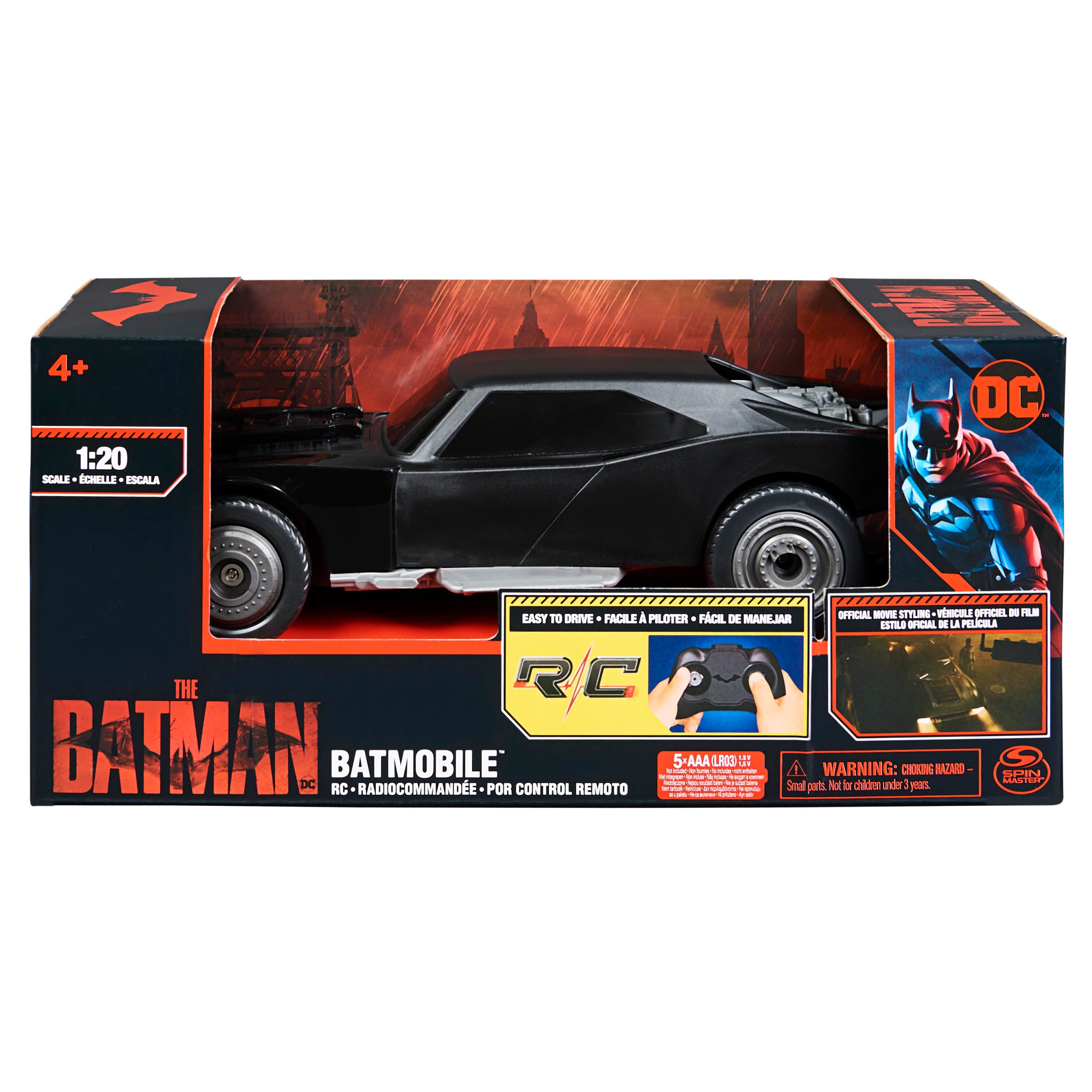 Auto de batman cheap a control remoto