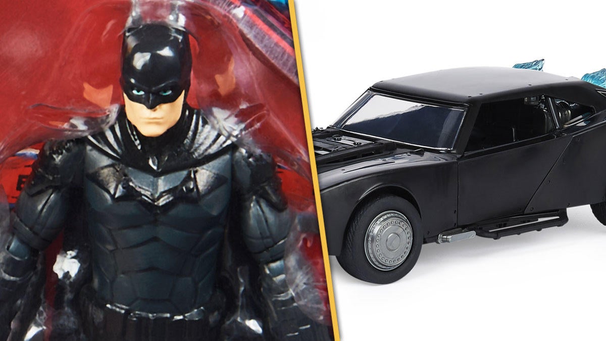 Spin Master Reveals The Batman Action Figures, Catwoman, RC Batmobile, and  More