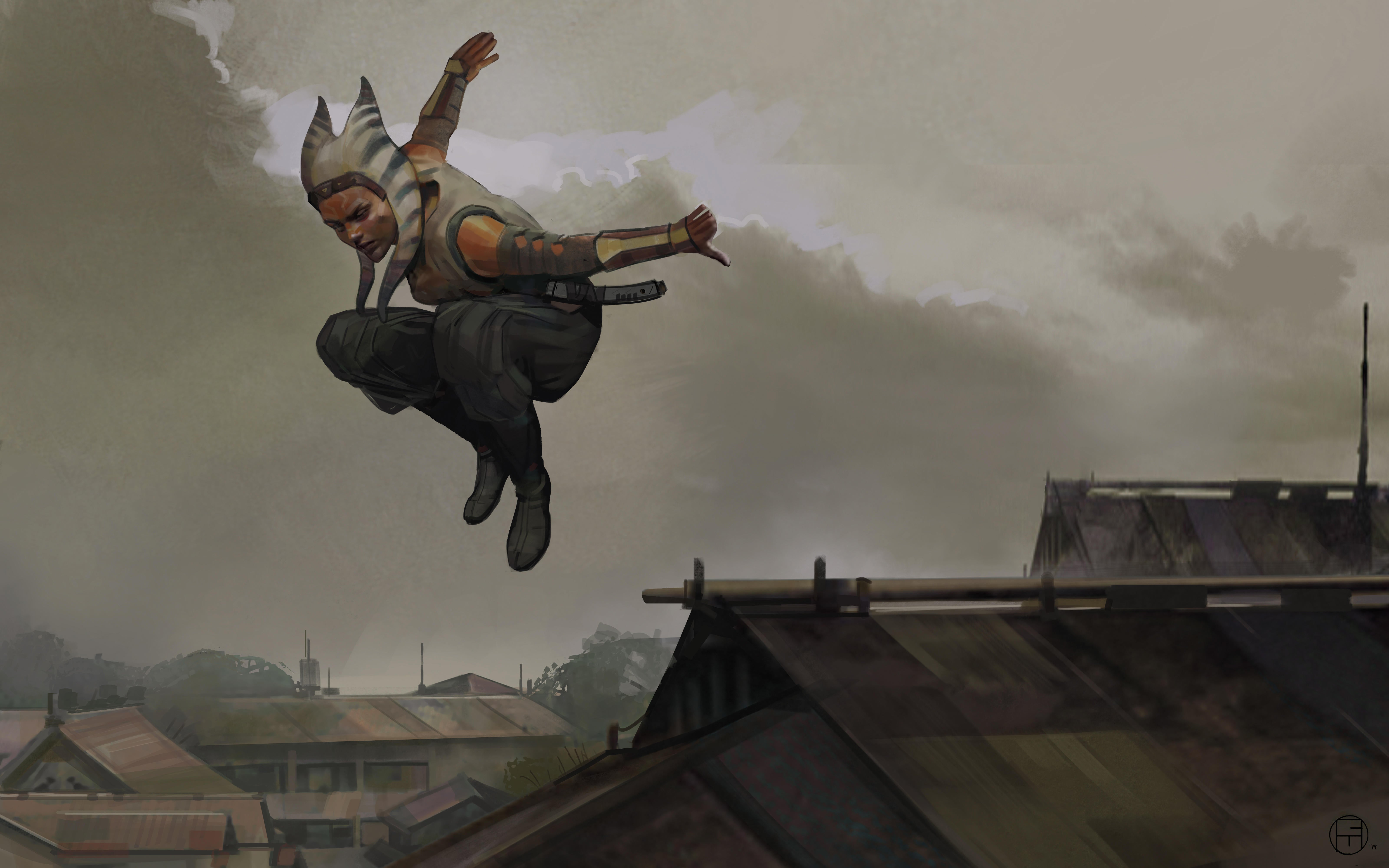 The Art of the Mandalorian Season Two Reveals Ahsoka Tano, Plo Koon