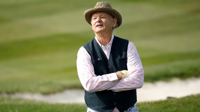 Bill Murray Goes 'No-Look' With His Best 'Caddyshack' Shot at Pebble Beach