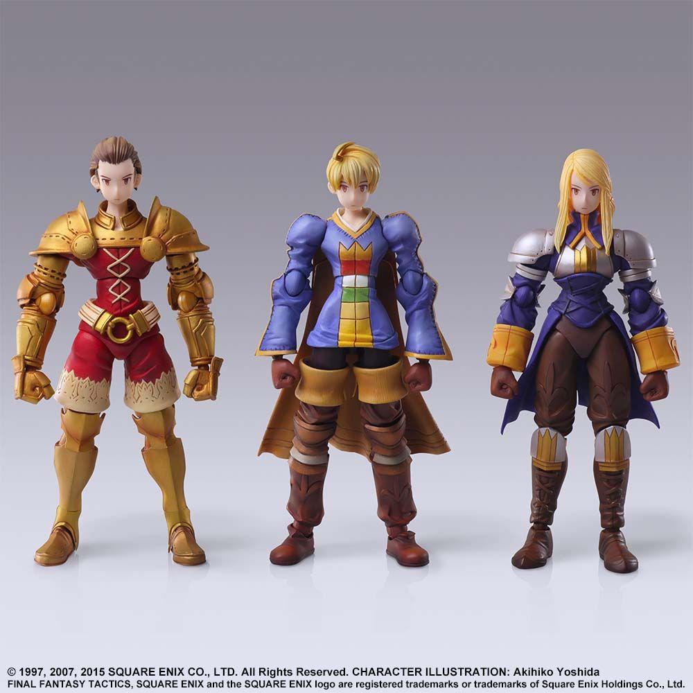 Expensive Final Fantasy Tactics Bring Arts Action Figures Launch