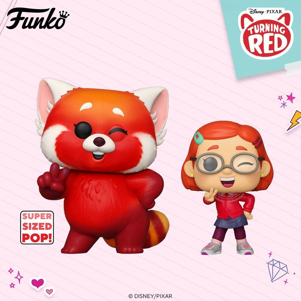 Pixar's Turning Red Gets Its First Funko Pops
