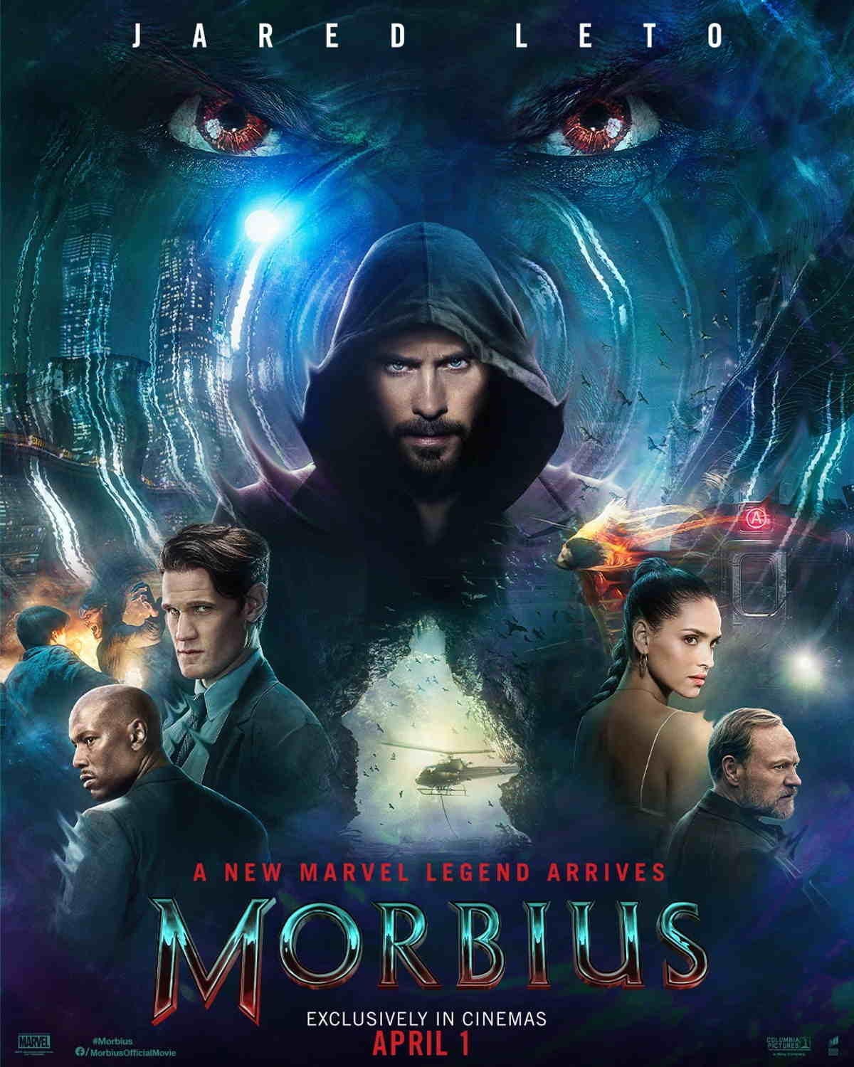Spider-Man Spinoff Morbius Starring Jared Leto Gets a New Poster