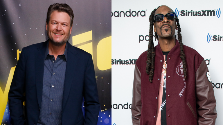 Blake Shelton Jokes He's 'Still High' After Working With Snoop Dogg