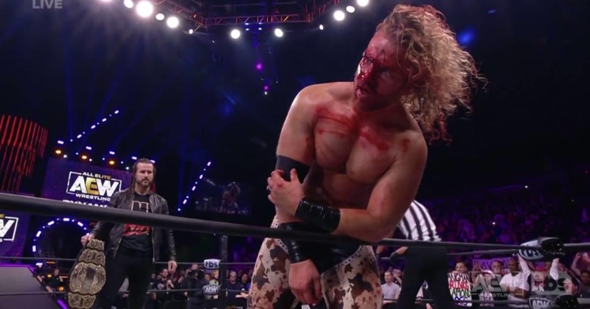 Hangman Adam Page Injured On AEW Dynamite, Main Event Stopped Ten Minutes  Early Wrestling News - WWE News, AEW News, WWE Results, Spoilers, WWE  Survivor Series WarGames 2023 Results 