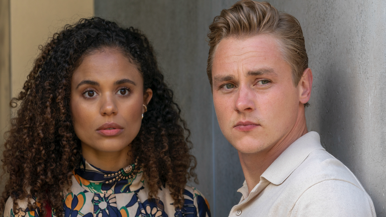 'The Girl Before' Stars Ben Hardy, Jessica Plummer Talk 'Very Strange' Setting of HBO Max Series (Exclusive)