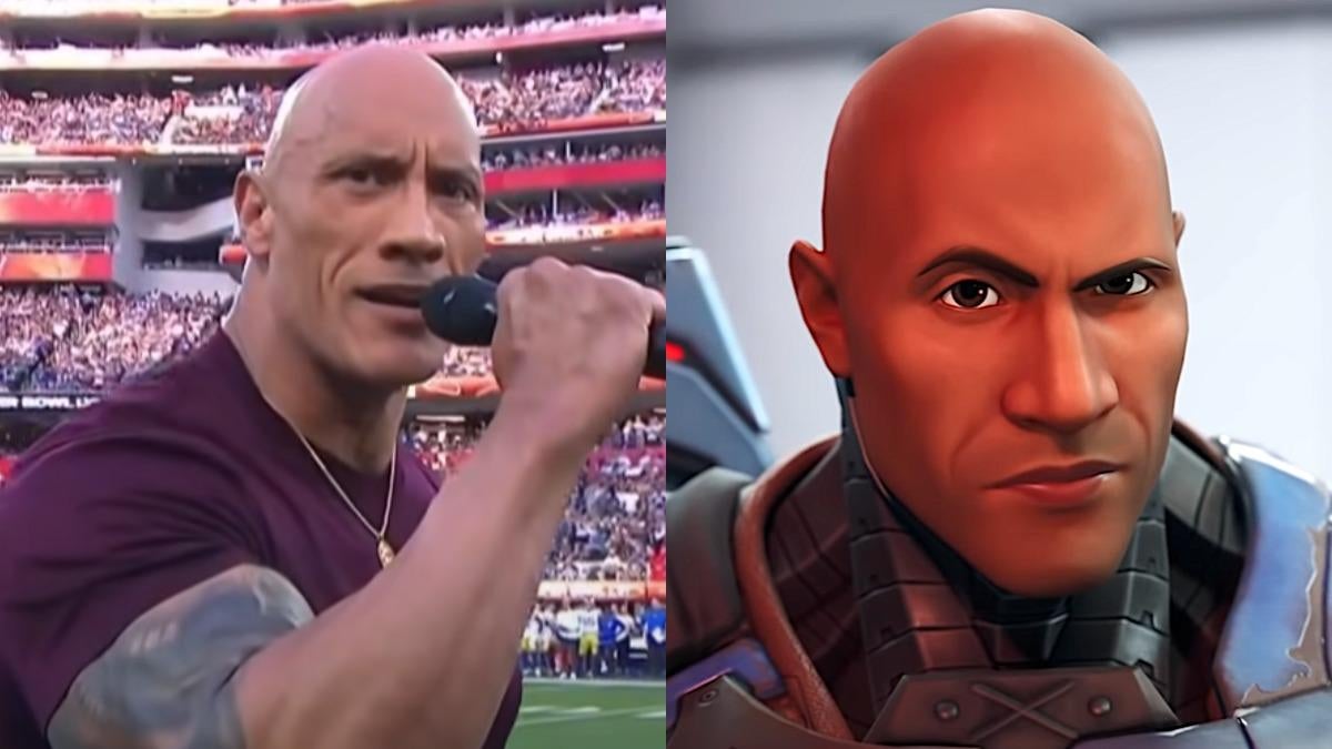 Dwayne Johnson channels 'The Rock' for Super Bowl and people are