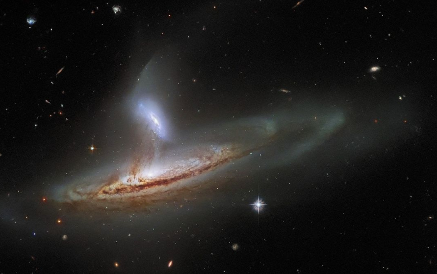 NASA Shares Epic Photo of Colliding Galaxies