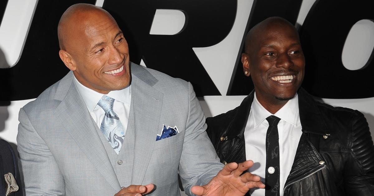 tyrese-gibson-dwayne-johnson-getty-images