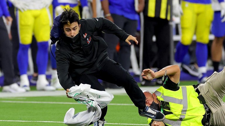 Super Bowl 2022: Fans Run Onto Field, Tackled by Security