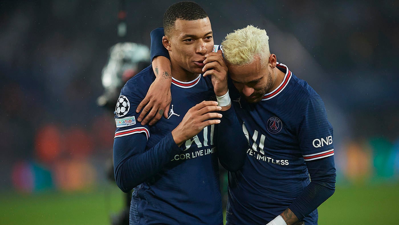 Neymar nets stunning brace and Kylian Mbappe scores as PSG