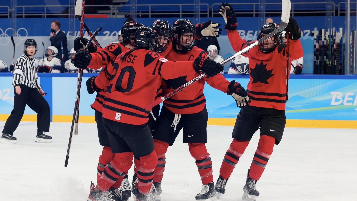 Canada defends Olympic ice hockey gold with 3-0 win over Sweden