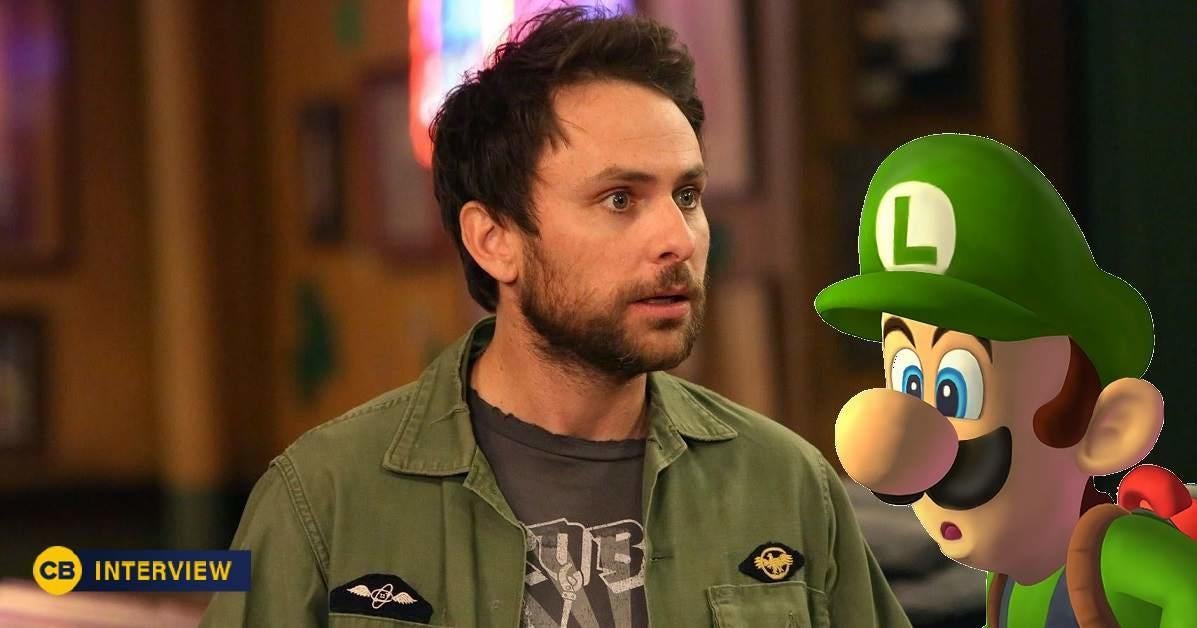 Charlie Day quer filme baseado em Luigi's Mansion