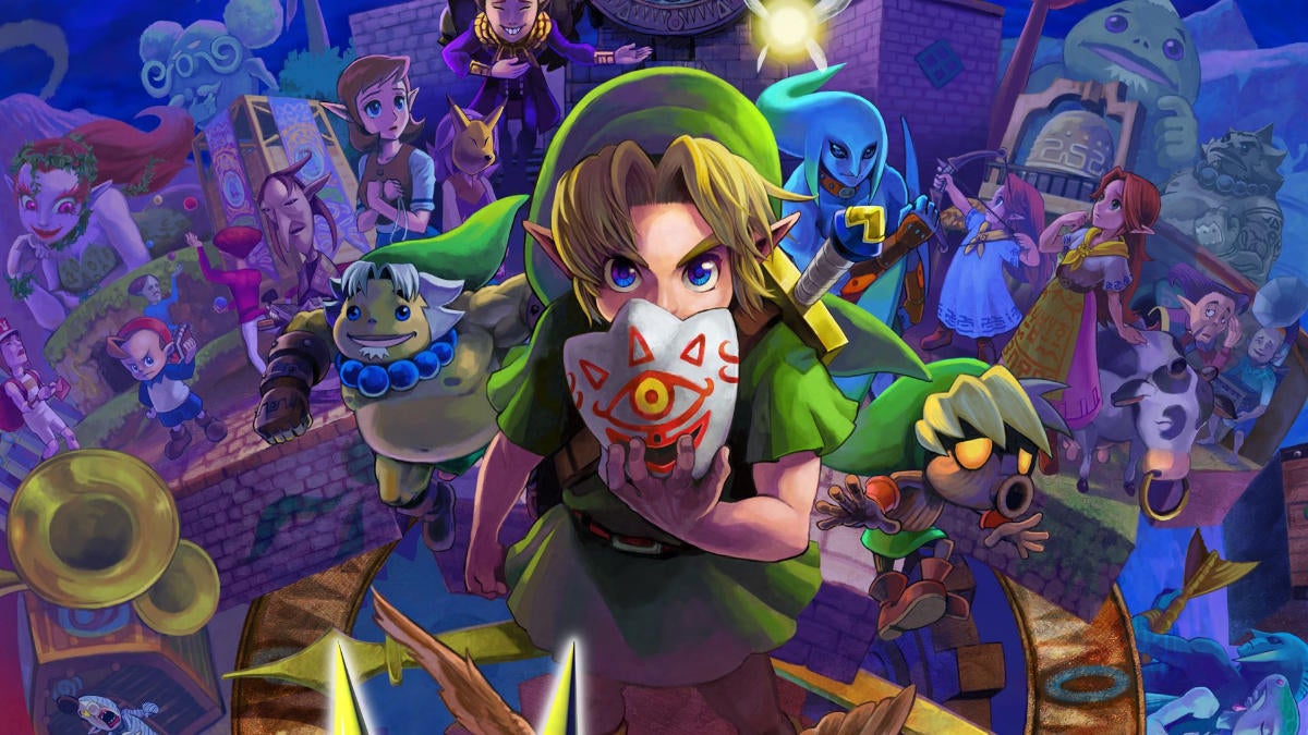 Tilsvarende Pine Orphan The Legend of Zelda: Majora's Mask Gets Nintendo Switch Release Date