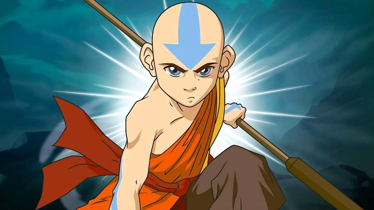 HD wallpaper: anime, Avatar: The Last Airbender, Aang, red, one person,  auto post production filter | Wallpaper Flare