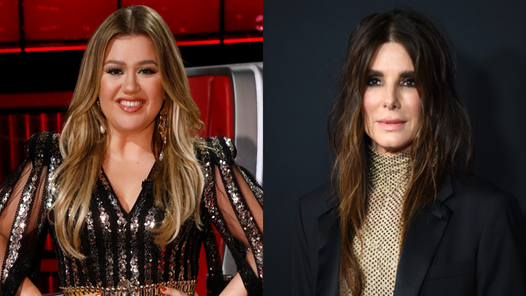 Kelly Clarkson and Sandra Bullock Laugh Through Viral Interview