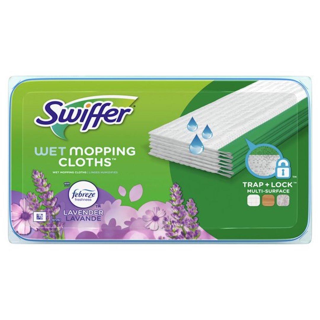Swiffer Sweeper Wet Pad refills lavender scent