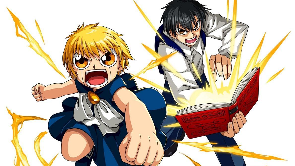 Gash/Zatch's full post-timeskip design in the Gash/Zatch Bell