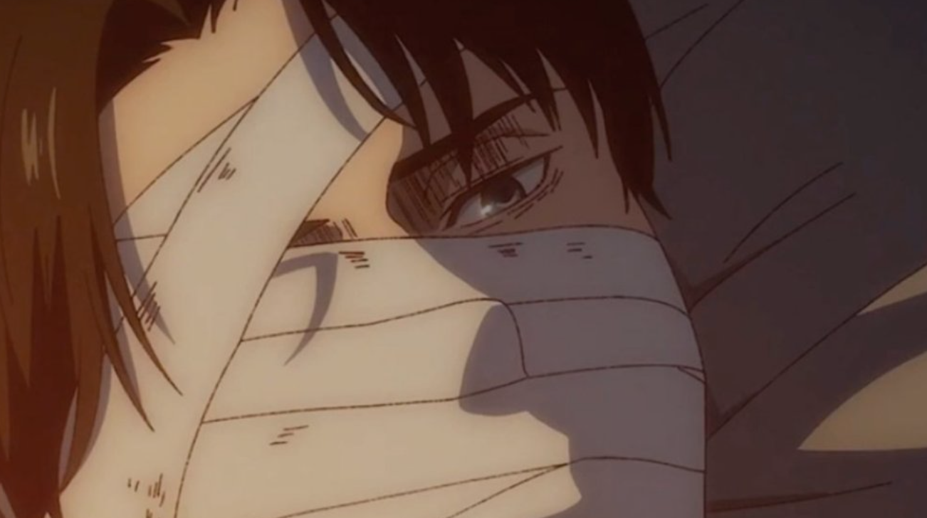 levi without a shirt