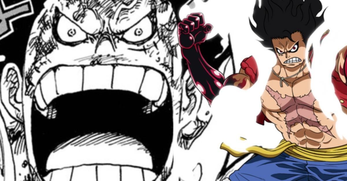 Luffy Gear 4 ' Snakeman ' Transformation' #onepiece #anime #luffygear4, Luffy Vs Katakuri