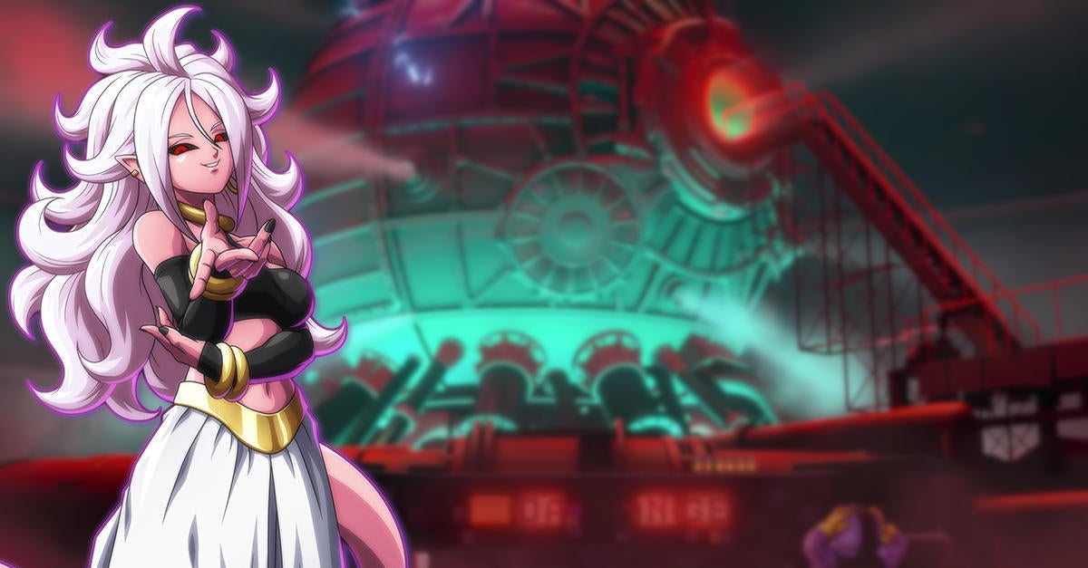 Android 21 Evil Observes Events of DBS Super Hero by