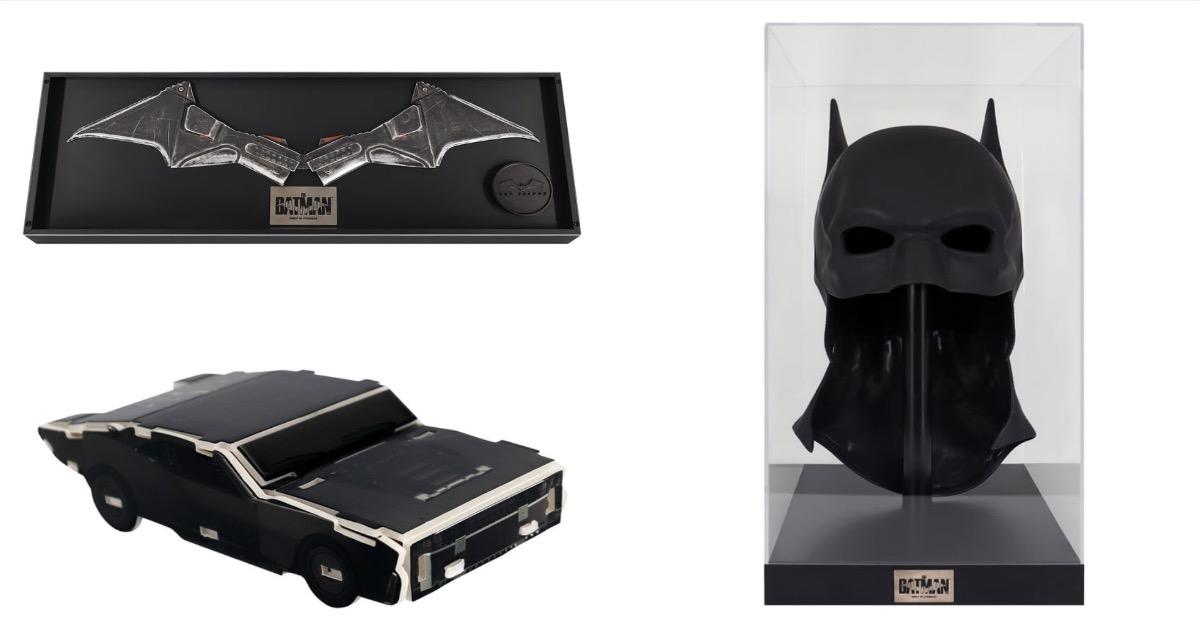 The Batman Exclusive Merchandise: Become Vengeance With Replica Cowl and  Batarang
