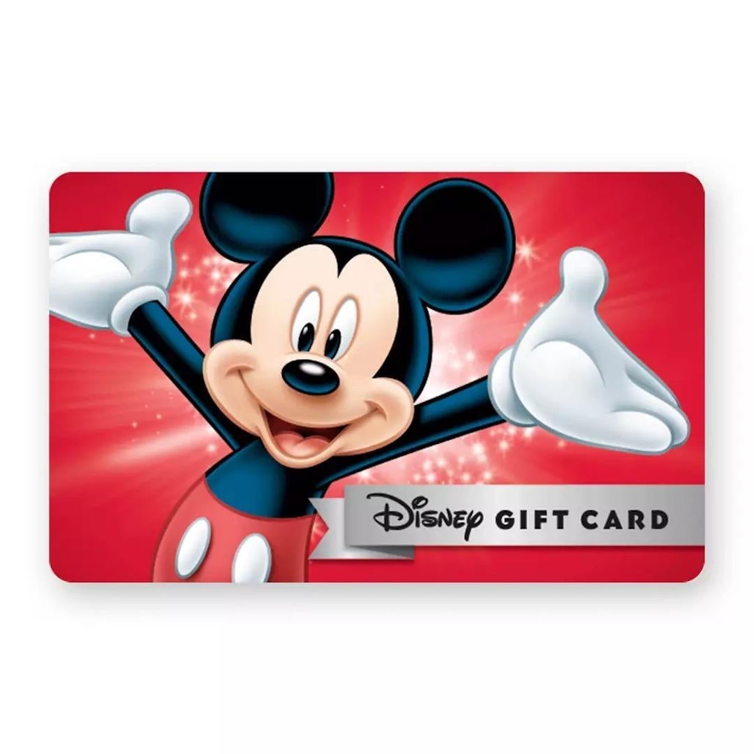 Disney Gift Cards for Vacation payments